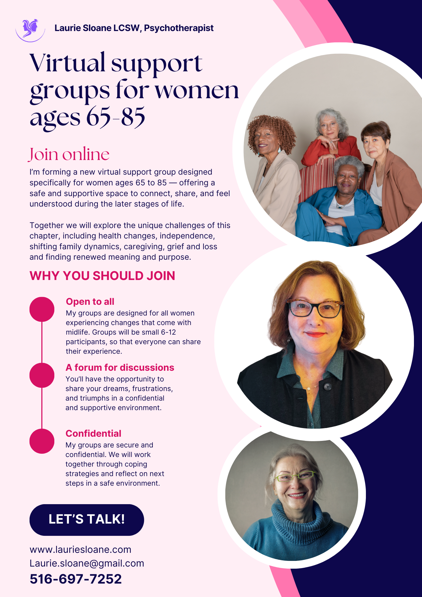 Groups Flyer Laurie Sloane A4 3